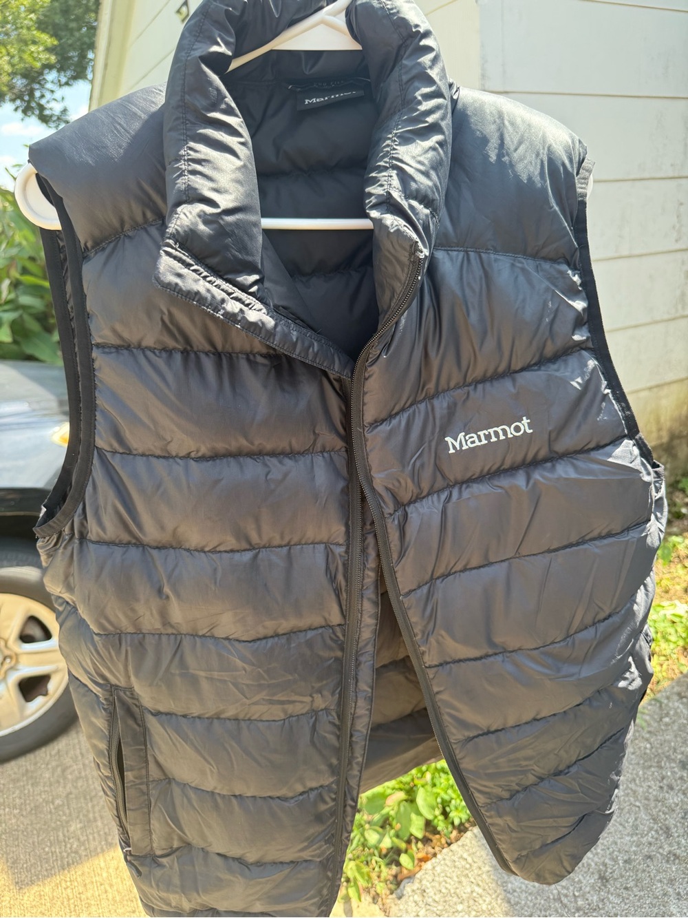 Marmot Men's Black Quilted Down Puffer Vest